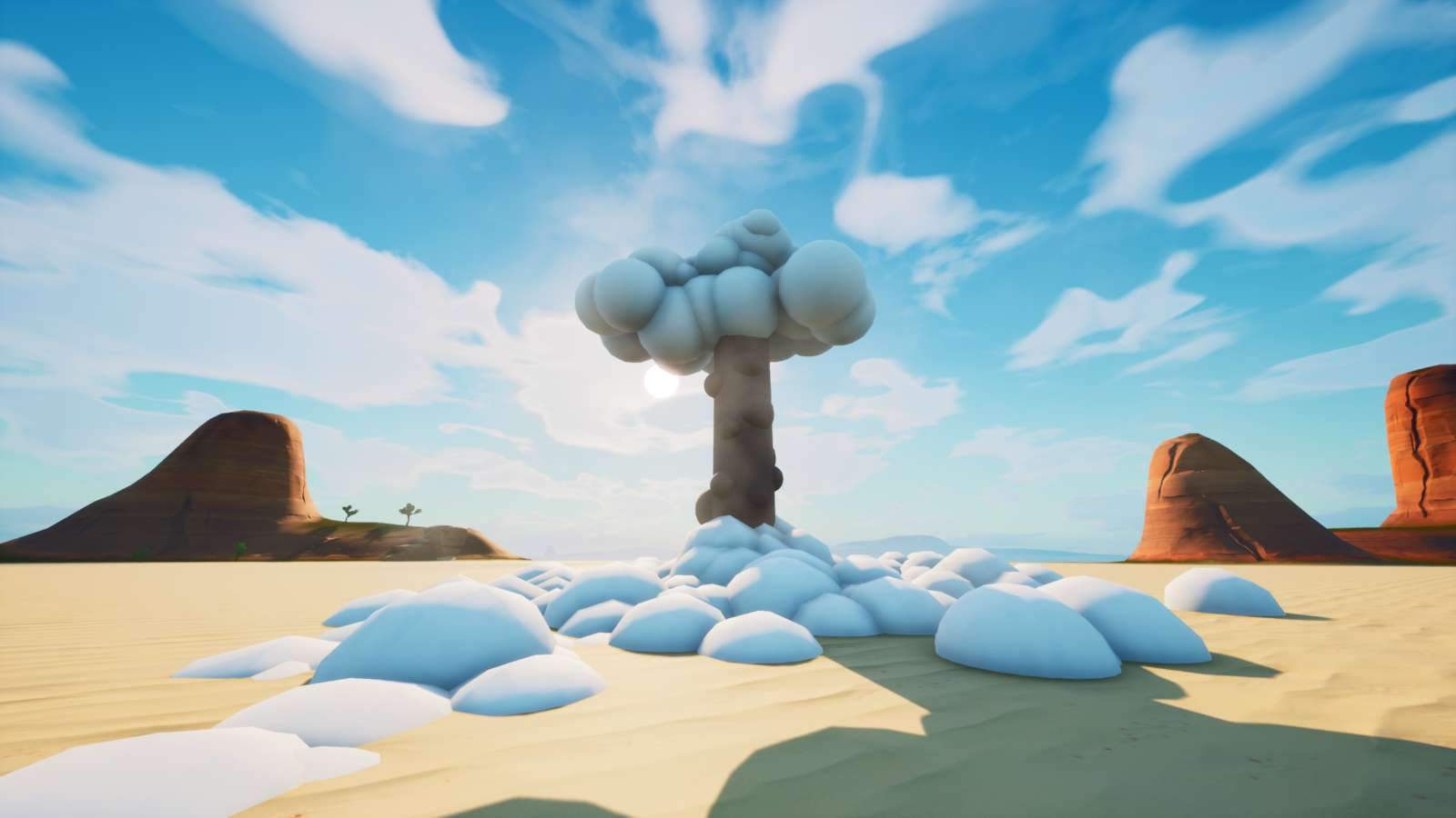 Fortnite Fan Made Nuked Map Nuke Fortnite Creative Map Code Dropnite