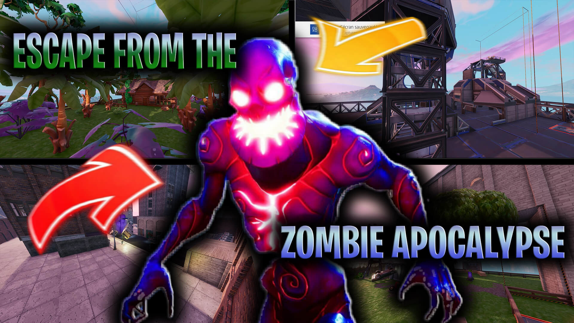 Fortnite Zombie Survival Download Escape From The Zombie Apocalypse Fortnite Creative Map Code Dropnite