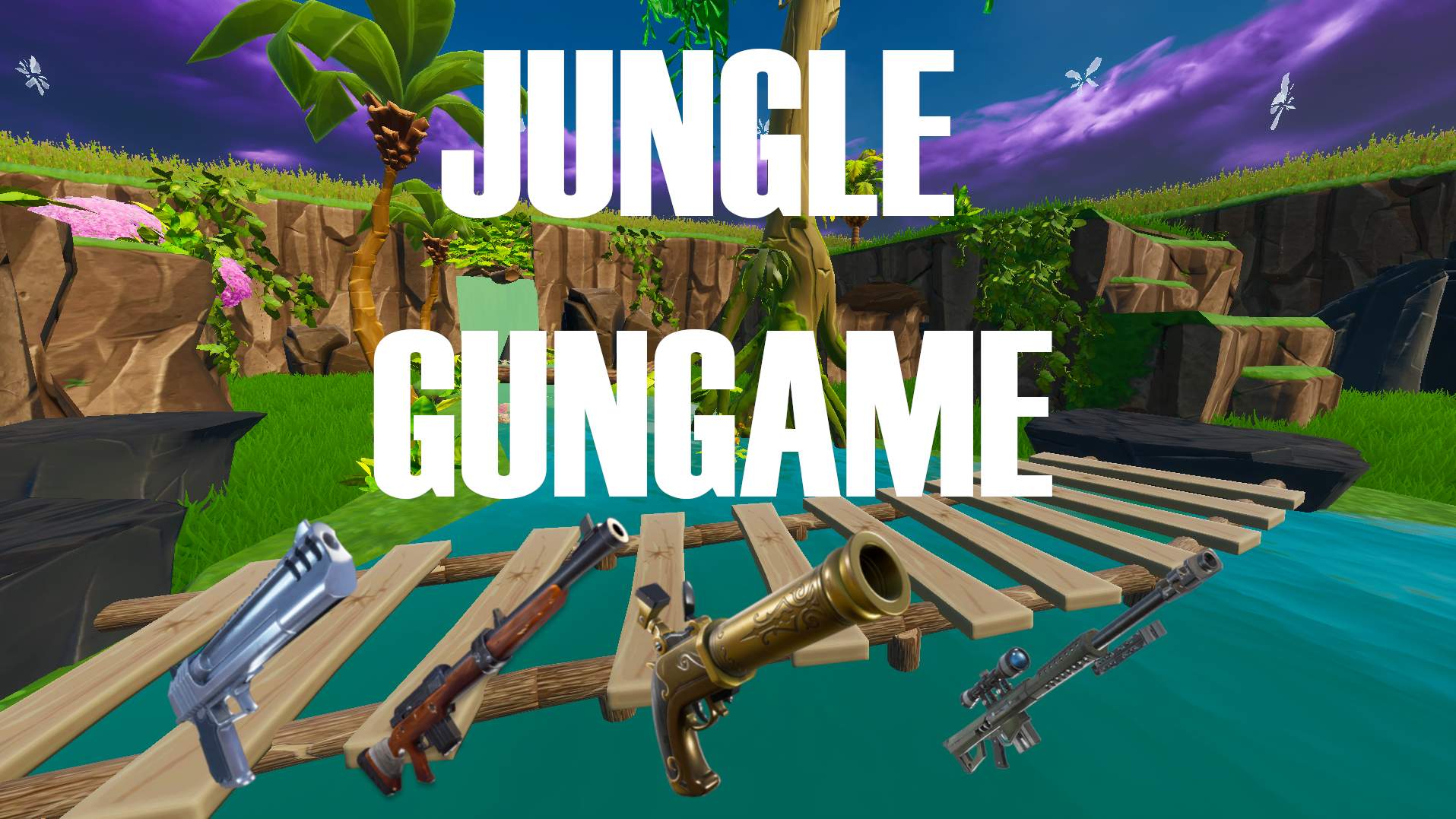 Jungle Gungame Fortnite Creative Map Codes Dropnite Com