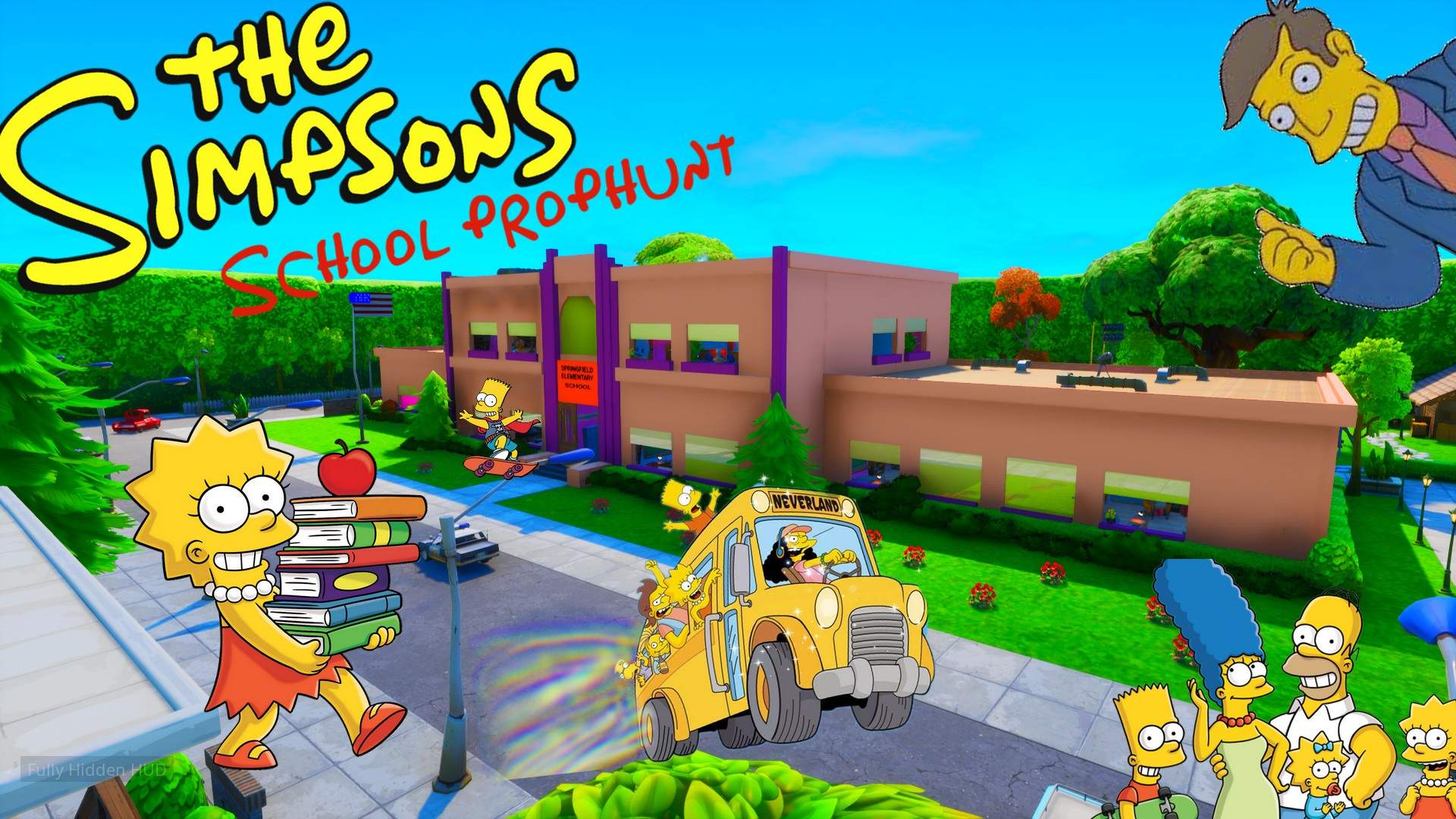 The Simpsons School Fortnite Creative Map Codes Dropnite Com