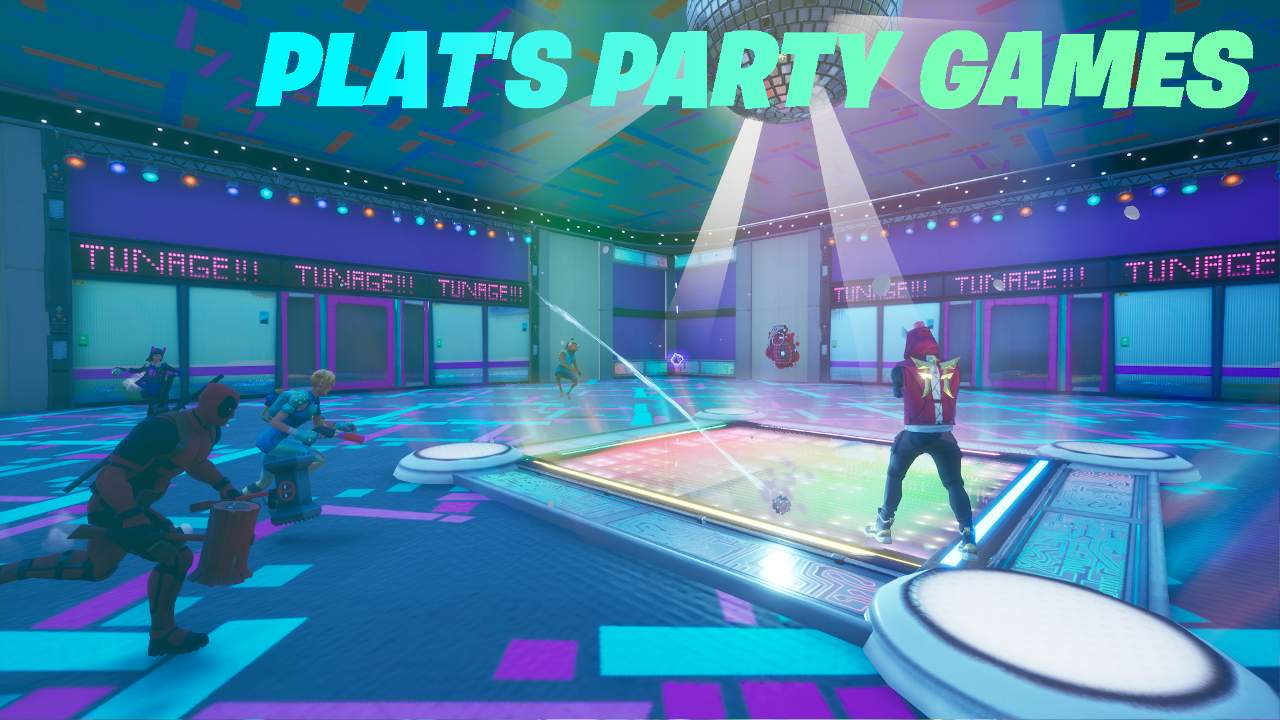 Fortnite Party Games Code Plat S Party Games Fortnite Creative Map Code Dropnite