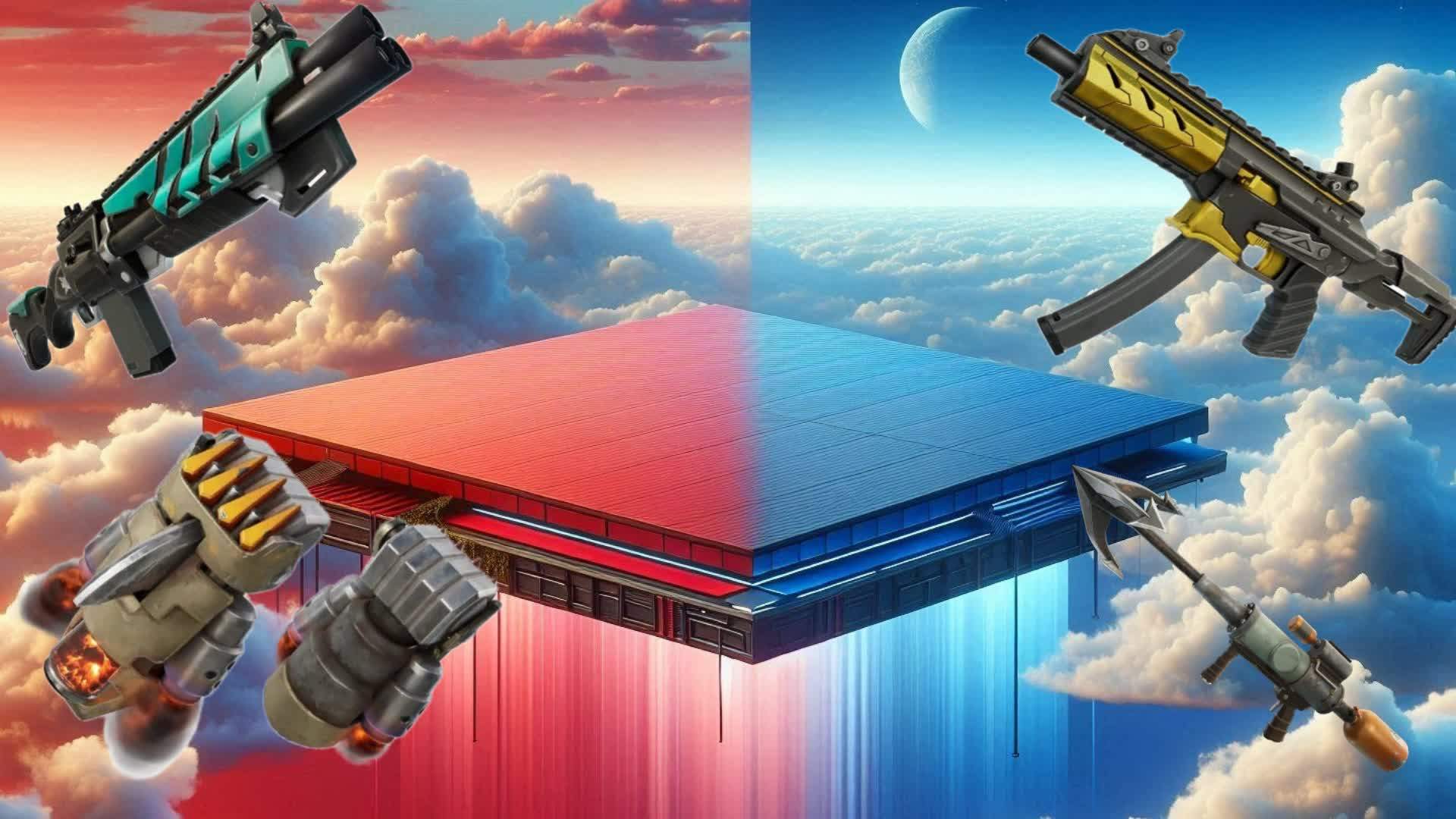 Red vs Blue (Aerial Arena)