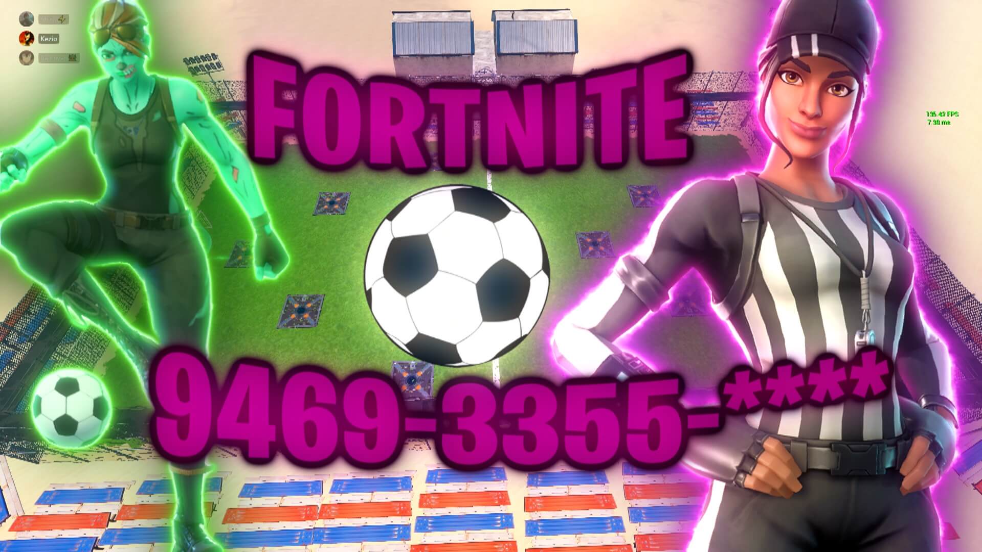 Soccer maps in fortnite