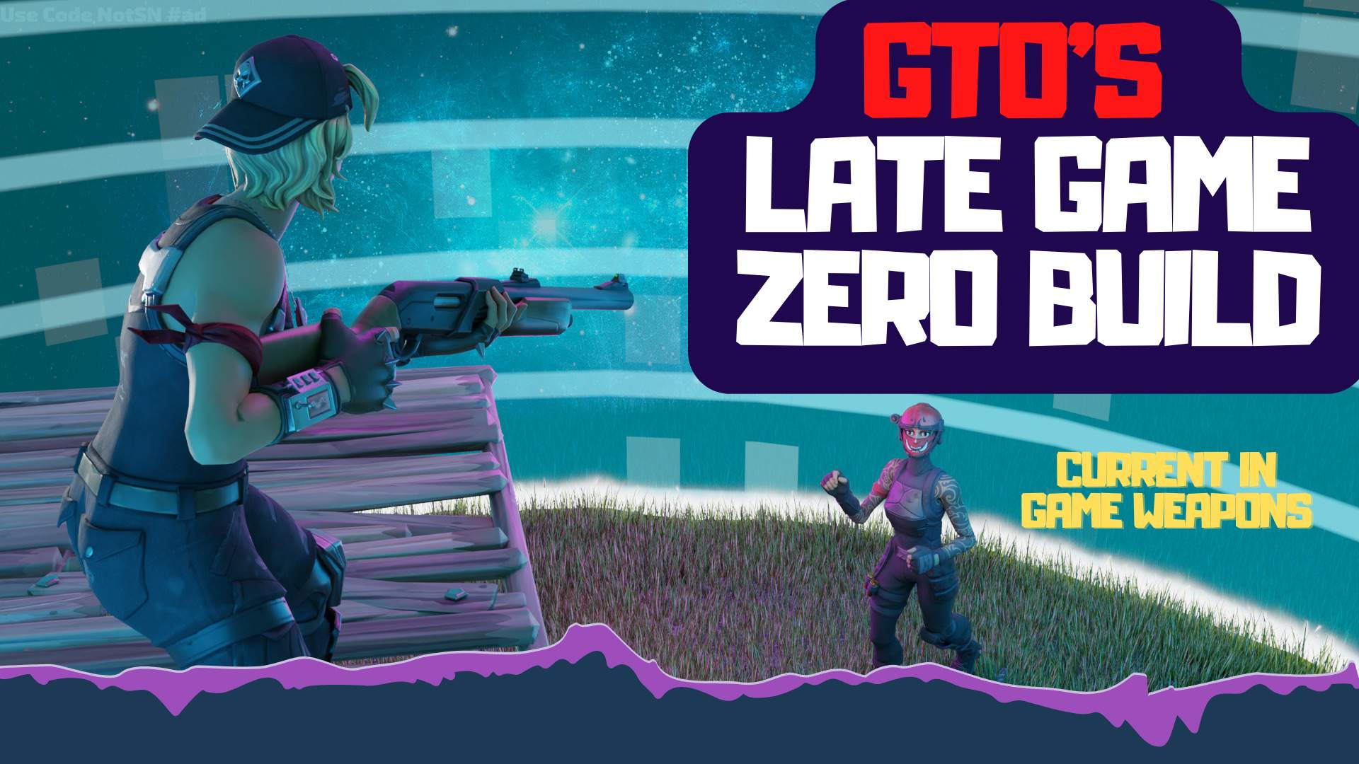 GTOS LATE GAME (ZERO BUILD) - Fortnite Creative Map Code